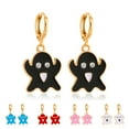 thumbnail image 2 of D-GROEE 5 Pairs Halloween Ghost Earrings - Alloy Rhinestone Earring for Women Holiday Night Costume Jewelry Ghost Enamel Earrings, Fun and Festive, 2 of 7