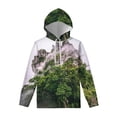thumbnail image 3 of Sudadera con capucha con estampado 3D de paisajes naturales y montañas para hombre y mujer, de manga larga, informal, de calle, de gran tamaño, 3 of 4