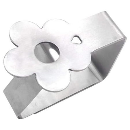 

4 Packs Stainless Steel Table Cloth Clips Table Cloth Cover Table Cloth Holders for Picnic Weddings