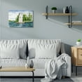 thumbnail image 2 of Stupell Industries Cove Side Lighthouse Rustic Lake Landscape Canvas Wall Art, 24 x 30, Design by Melissa Hyatt LLC, 2 of 6