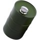 thumbnail image 3 of Barril de vino Barrel matador de acero inoxidable forma de tambor de gasolina recipiente para matrac, 3 of 4
