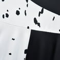 thumbnail image 4 of Girls Black White Cruella Costume Dress Halloween Long Sleeve Cosplay Outfits, 4 of 7
