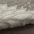 thumbnail image 6 of Nourison Aloha Indoor/Outdoor Tropical Floral Silver Grey 2'8" x 4' Area Rug, (3' x 4'), 6 of 11