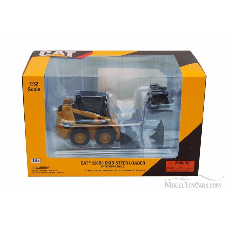 Caterpillar 226B3 Skid Steer Loader Tractor with work tools