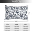 thumbnail image 2 of Salouo Chicken And Fish Pattern Pillow Cases,1PC Pillow Covers with Envelope Closure Decorative Pillow Case for Bed Couch,Pillows Not Included-14"x20", 2 of 6