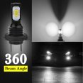 thumbnail image 3 of H7 LED Headlight Bulbs for 2003-2014 Porsche Cayenne H7 LED High/Low Beam 6500K White, 3 of 9