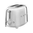 thumbnail image 2 of Smeg 50’s Style 2 Slice Toaster, Stainless Steel, 2 of 5