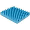 DMI Wheelchair Cushion for Pressure Ulcer, Egg Crate Foam for Bed Sores, Convoluted Egg Seat Cushion for Sitting, Wheelchair and Recliner Chair Pads, Blue, 16" x 18" x 4"