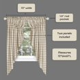 thumbnail image 4 of Par de Cortinas ACHIM con Diseño Cuadro Buffalo Taupe 183x160 cm, 4 of 6