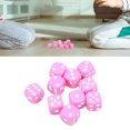 thumbnail image 1 of Juego De Dados, 30 Cubos De Dados De Esquinas Redondas De Plástico De 6 Caras De 16 Mm Para Juegos De Mesa, 1 of 7