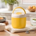 thumbnail image 6 of 44 Oz Insulated Lunch Box, 1.3L Stainless Steel Multilayer Thermal Food Container for Office, School, Travel and Outdoor Meals, 6 of 7