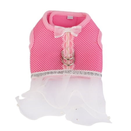Polyester Dog Tutu Dress Clothes Decoration for Evening Wedding