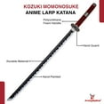 thumbnail image 4 of Armory Replicas Zoro Anime Foam Katana – Wado Ichimonji Cosplay Sword with Red Scabbard – Polyurethane Replica for LARP & Display, 4 of 7
