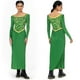 thumbnail image 5 of Disfraz de princesa Fiona, disfraz de fantasía de anime para mujer adulta, vestido verde, peluca, atuendo, ropa de fiesta de carnaval de Halloween, 5 of 5