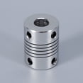 thumbnail image 3 of Jaw Aluminum Flexible Coupling, Coupling Flexible Connector, For Stepper Motor Machine Servo Motor Screw Driving, 3 of 3