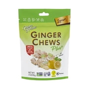 Prince of Peace Ginger Chews Plus Lemon, 3 oz Bag for Upset Stomach Indigestion Nausea and Morning Sickness