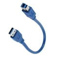 thumbnail image 3 of USB 3.0 a to B Cable, USB 3.0 Cable a Male to B Male Data Sync Power Cable Cord for Scanner, Printer, External Hard Drivers and More, 3 of 6