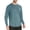 Light Blue, variant on Basic Long Sleeve Shirts for Men Spring Fall Soft Lightweight Crewneck Relaxed Fit Plain Undershirts