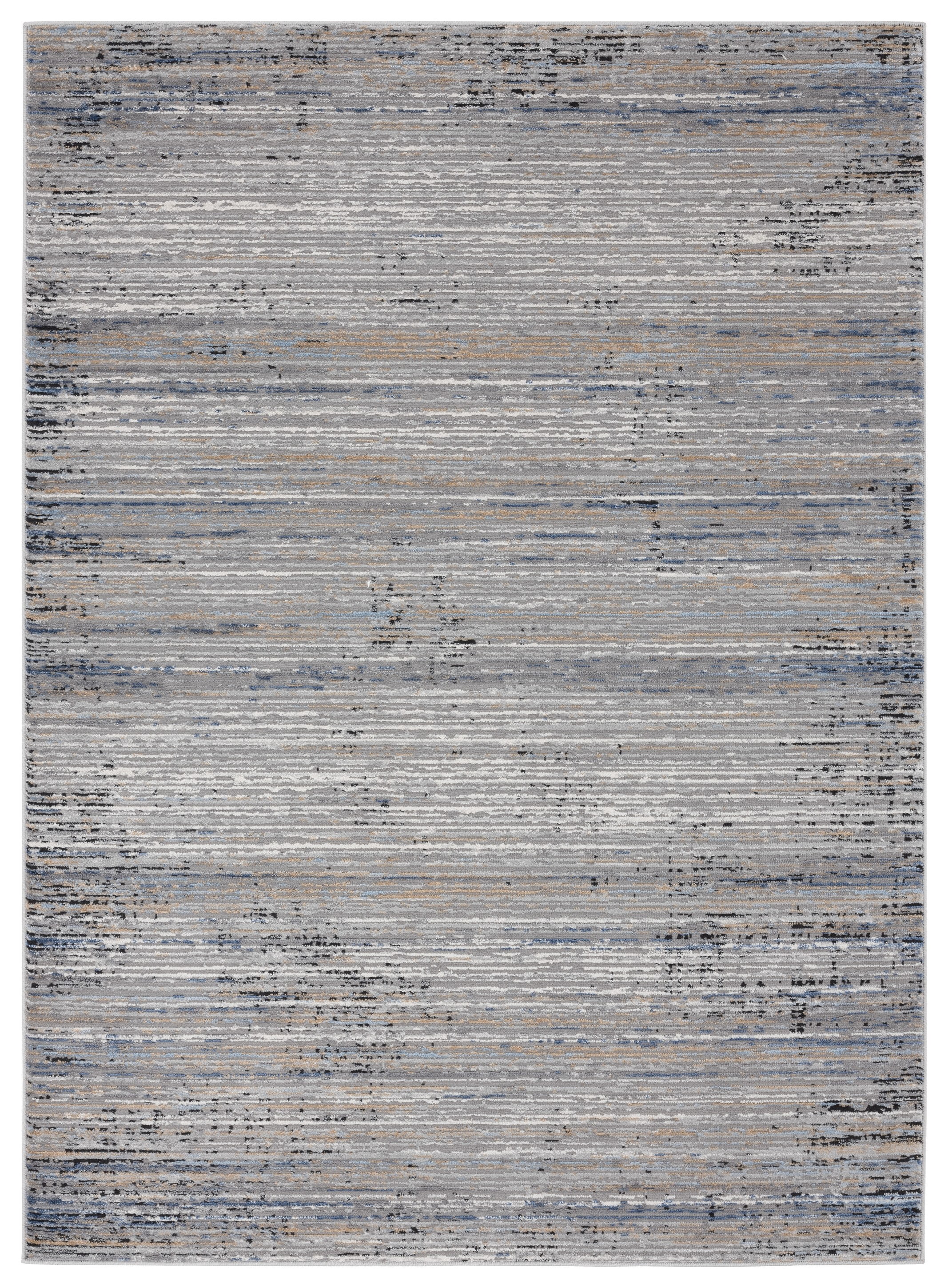 United Weavers Dawson Deception Modern Abstract Runner Rug, Blue, 2'7" x 7'4"