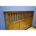 thumbnail image 4 of Crafters and Weavers Craftsman Mission Solid Wood King Bed with Slats in Cherry, 4 of 4