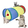 thumbnail image 5 of Visland 22Pcs/Set Cat Toys Tunnel Assortments, Portable Funny Feather Teaser Catnip Colorful Ball Tunnel Interactive Toys for Cat Puppy Kitty Kitten Rabbit Indoor Playing, 5 of 7