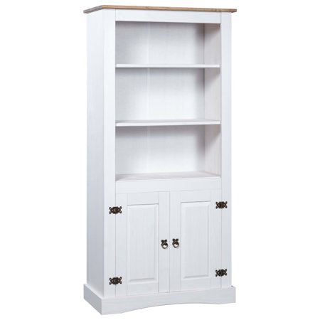 Irfora Cupboard Mexican Pine Corona White 31.5 x15.7 x66.9