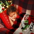 thumbnail image 4 of 50'''' x 60'''' Christmas Throw Blanket This is My Christmas Movie Watching Blanket Plush Warm Black Red Movie Lover Gifts Home Decoration for Sofa Couch Bed, 4 of 6