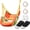 Vibrant Orange, variant on Hammock Chair Rope Swing Seat for Indoor Outdoor, Sturdy Weave Hammock Swing, Max 300Lbs Hammock Chair for Bedroom Patio Porch (Pole and Pillows NOT Included, Orange)