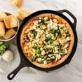 thumbnail image 7 of MegaChef 12 Inch Round Preseasoned Cast Iron Frying Pan in Black, 7 of 7