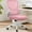 Basic - Pink, variant on COOLHUT Office Chair, Ergonomic Desk Chair with Lumbar Support and Adjustable Armrests, Breathable Mesh Mid Back Computer Chair, Reclining Task Chair for Home Office, Pink