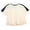 Ivory / Black, variant on Proenza Schouler Women's Ivory / Black Gathered Color Blocking Shirt Blouse - 6