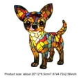 thumbnail image 2 of CARRFA Dog Series Art Night Light, Chihuahua Lamp, Vintage Stained Resin Tabletop Night Light, Cute Pet Dog Themed LED Table Lamp for Home Office Decor Gifts for Adults Kids, 2 of 9
