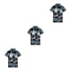 thumbnail image 4 of Qarigey Camisa de manga corta a la moda de secado rápido, interruptor suelto, vacaciones, Palma, ropa de playa individual, tamaño extragrande Type1 NO1, 4 of 6