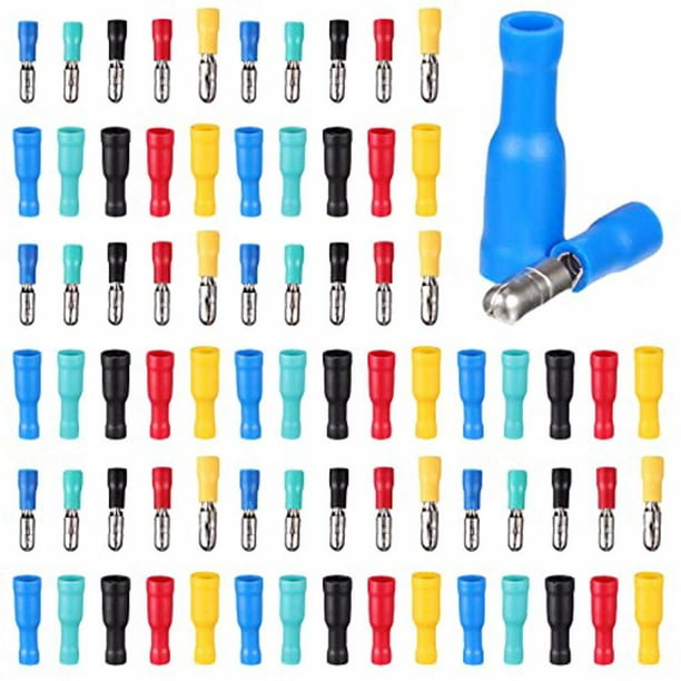 Baohd 100piece Male Connectors For Secure Electrical Connections