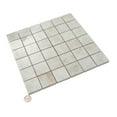 thumbnail image 3 of Splendor 12 x 12 in. Lappato Soft Alabaster White Porcelain Mosaic Wall and Floor Tile (4.84 sq ft/case) - 5 Pack, 3 of 4