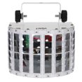 thumbnail image 1 of Luz de escenario Lixada 100-240V 24W RGBW LED 7 canales Dmx 512 activado por voz Control de voz Control automático LED proyector DJ hogar KTV Disco luces de iluminación de escenario Lixada Luz de escenario, 1 of 7