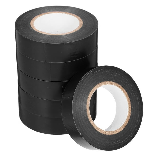 6 rollos de cintas eléctricas cinta de electricista cintas de alambre cinta de protección cintas de alta temperatura 20 m