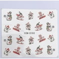 thumbnail image 5 of Explosion models Christmas series water transfer nail stickers nail stickers full stickers nail jewelry watermark stickers, 5 of 5
