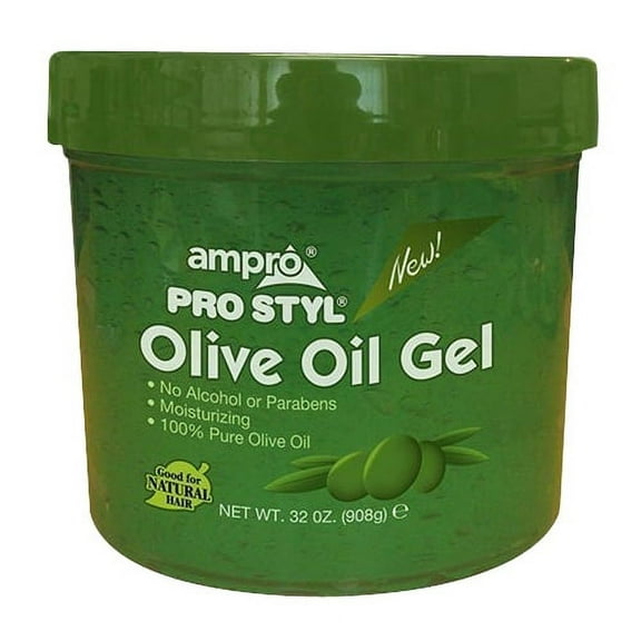 Ampro Pro Styl Olive Oil Hair Styling Gel, 32 Oz