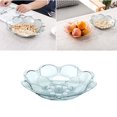 thumbnail image 4 of 1pc Household Plastic Food Plate Salad Plate Bowl Snack Container for Home (Sky-blue Small), 4 of 8