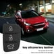 thumbnail image 1 of 3 botones Flip Remote Car Key Shell Pad reemplazo para Hyundai (tipo 1), 1 of 4