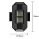 thumbnail image 3 of Luz Trasera De Bicicleta Luces estroboscópicas de aviones LED Lámpara de advertencia de carga USB Equipo de ciclismo (2 piezas) Likrtyny Accesorios para bicicletas, 3 of 9