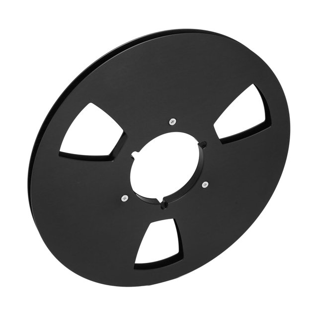 1/4 10.5 Inch Empty Tape Reel for , 3 Hole Windshield Holes Aluminum Alloy, Reel Sound Tape Empty Reel Tape Recorder Accessory