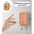 thumbnail image 6 of GorillaLine - Retractable Clothesline Indoor Outdoor Clothes Line - Heavy Duty Clothes Drying Laundry Line - Wall Mounted Drying Rack - Air Dry Clothing, 6 of 8