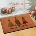 thumbnail image 4 of Bzdzmqm under $5 Christmas Doormat, Christmas Themed Decorative Floor Mat, Stain Resistant Bathroom Kitchen Rug, Sturdy Easy to Clean Door Mat, Festive Holiday Home Decor, 4 of 6
