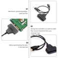 thumbnail image 3 of FELTECHELECTR Cable adaptador SATA para disco duro portátil, cable de datos USB a SATA Easy Drive Line, 3 of 6