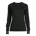 thumbnail image 6 of ClimateRight by Cuddl Duds Women's Pure Warmth Long Raglan Sleeve Crew Neck Base Layer Top, Sizes XS to XXL, 6 of 7