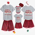 thumbnail image 1 of Pijama familiar navideño a juego Conjunto de pijama corto navideño con mis gnomies, 1 of 3
