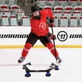 thumbnail image 6 of Warrior 5 Section Stick-handling Dangler - Black HDPE - Ice Hockey or Street! 1 EA 5 Sections, 6 of 8