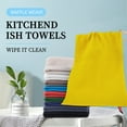 thumbnail image 2 of Kitchen Towels，6-Pack Dish Towels 100% Cotton Waffle Weave Ultra Soft Absorbent Quick Drying Dish Rags，Dish Cloths， Dishcloths Sets，Tea Dowels for Kitchen，Bar Towels,12x12 Inches, 2 of 7
